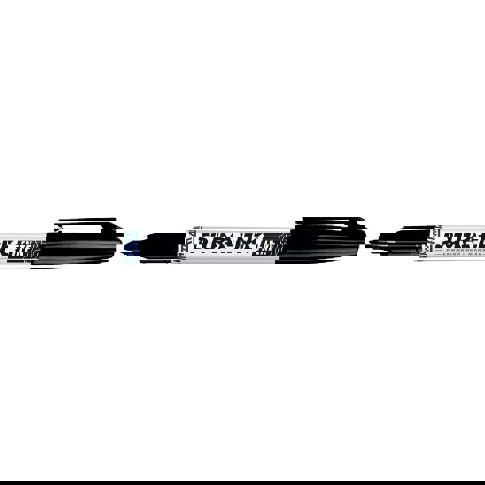 Permanent ink marker with fine bullet tip